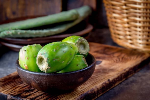 istock Tuna cactus fruit, Prickly pear, cactus pear. Latin American fruit tuna 871012212