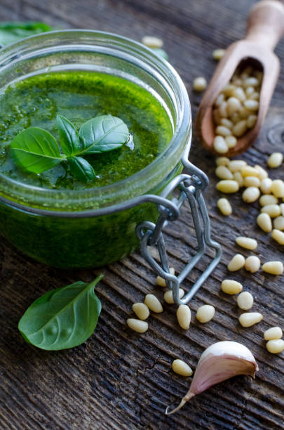 istock Pesto genovese sauce 871012250