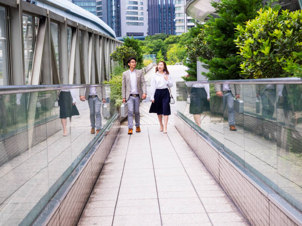 istock Business persons on the way to the client. 871024706