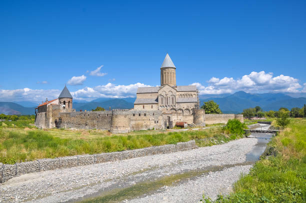 istock Medieval monastery of Alaverdi in Kakheti, Georgia 871025178