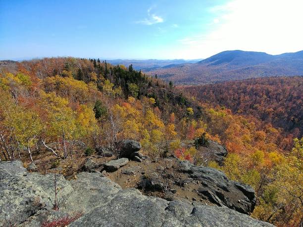 istock Owl Head Lookout, Lake Placid, Adirondack Mountains, Fall Foliage 871027778