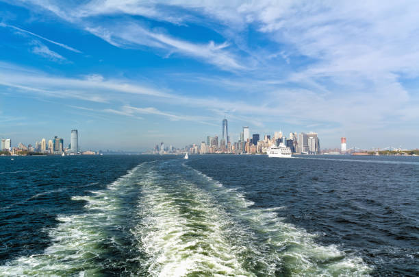 istock Manhattan and Jersey City, USA 871028502