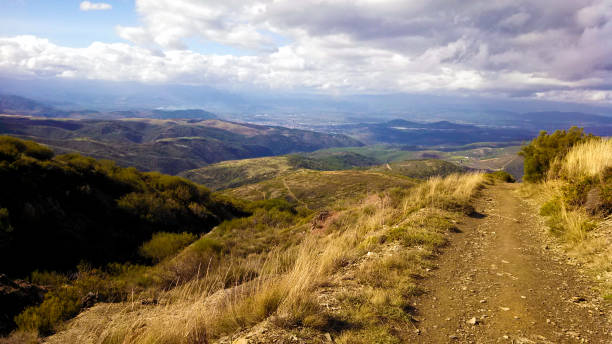 istock Pilgrim route along Camino de Santiago 871036626