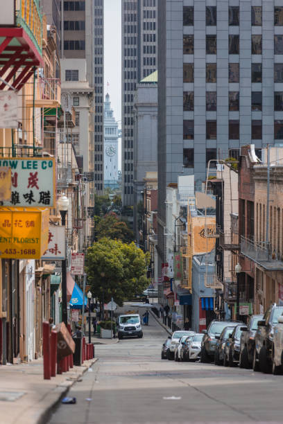 istock Chinease lantern hanging in China Town San Francisco CA 871050274