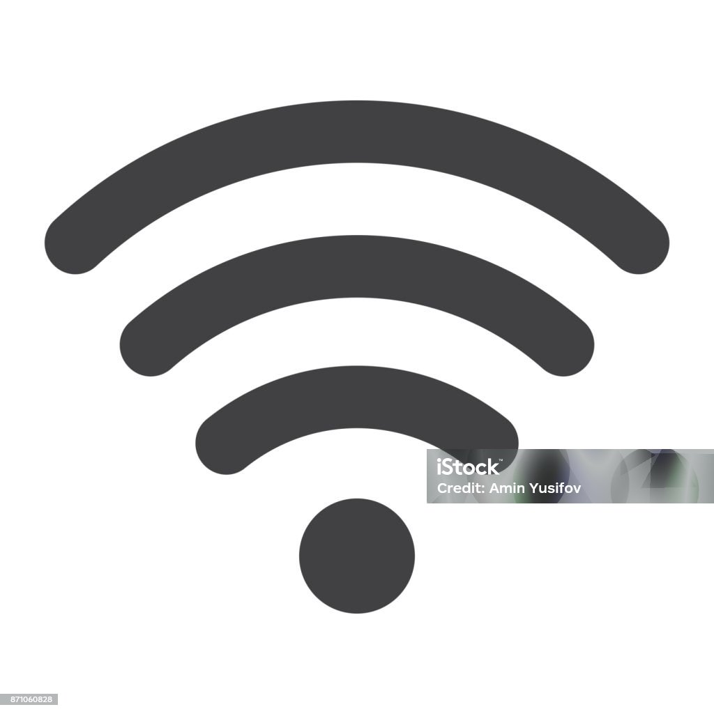 Biểu Tượng Hình Chữ Wifi Web Và Di Động Đồ Họa Vector Ký Hiệu ...
