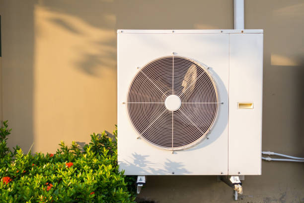 istock Condenser and fan of air compressor 871063730