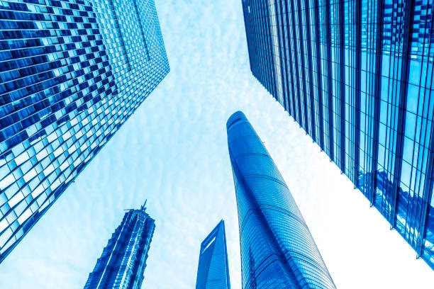 istock Shanghai Lujiazui financial district skyscrapers 871063828