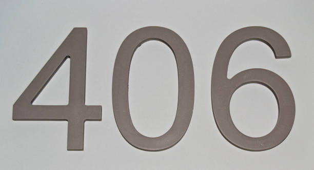 istock house or hotel room numbers on clear gray surface, For graphical concept 871079032