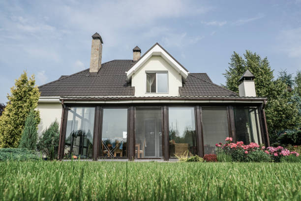 istock private house and its garden under beautiful sky 871094304