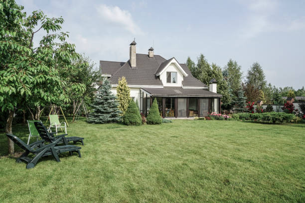 istock private house and its garden under beautiful sky 871094306
