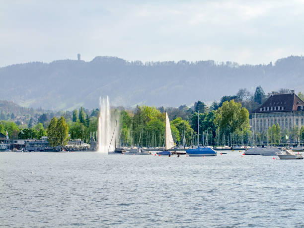 istock around Lake Zurich 871098050