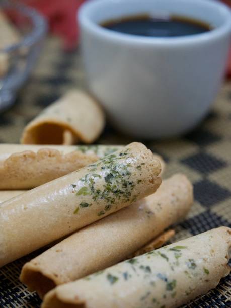 istock Asian traditional sweets  senbei ,Rice cracker 871102834