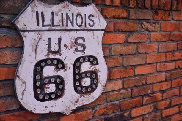istock Historic Route 66 sign. 871112392