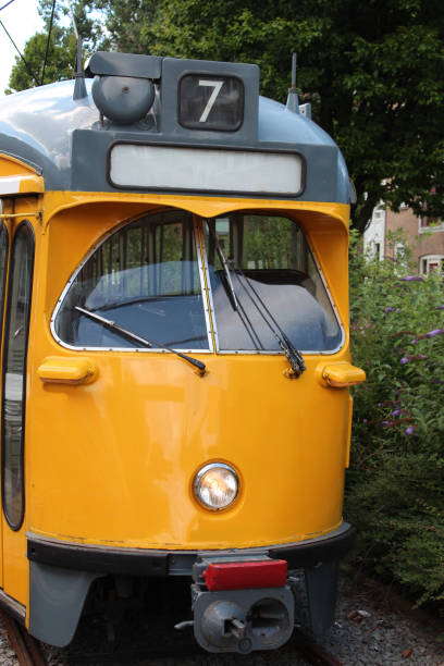 istock Retired tram car in The Hague, The Netherlands 871117524
