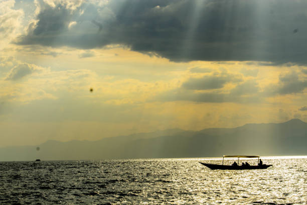 istock Sunset at the lake. 871126306