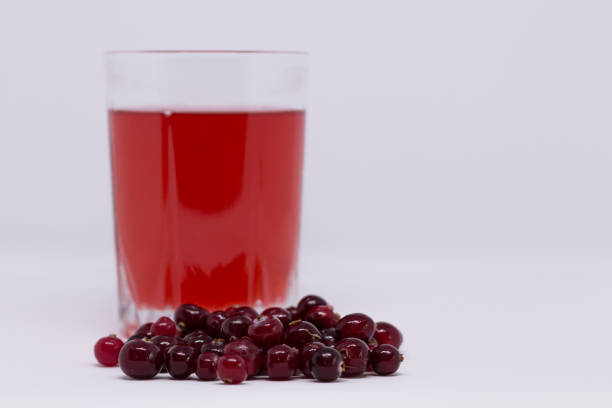 istock Cranberry Drink Isolated on White Background 871129412