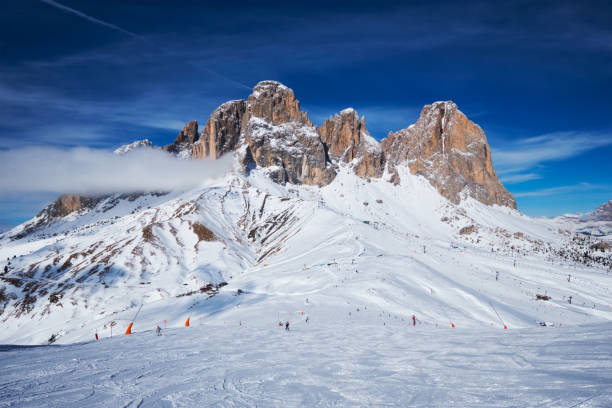 istock Ski resort in Dolomites, Italy 871133118