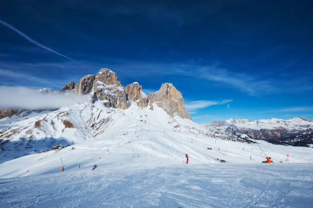 istock Ski resort in Dolomites, Italy 871133180