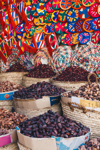 istock Traditional spices bazaar with herbs and spices in Aswan, Egypt. 871142144