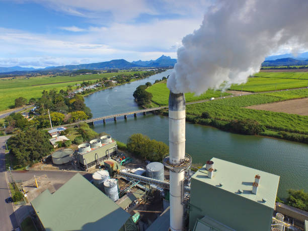 istock Aerial View of Sugar Refinery 871145042