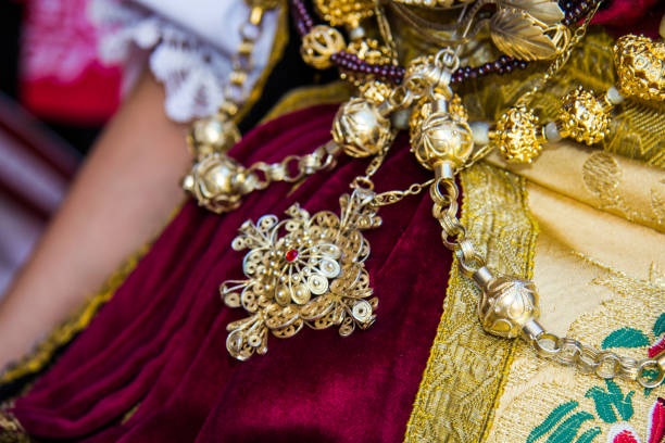 istock Jewelery and Sardinian costumes 871152230