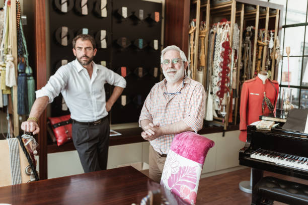 istock father and son in their laboratory office 871152662