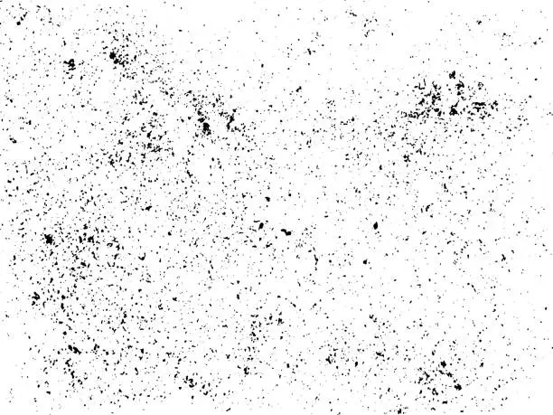 Vector illustration of Ink blots Grunge urban background.Texture Vector. Dust overlay distress grain . .Black paint splatter , dirty,poster for your design. Hand drawing illustration