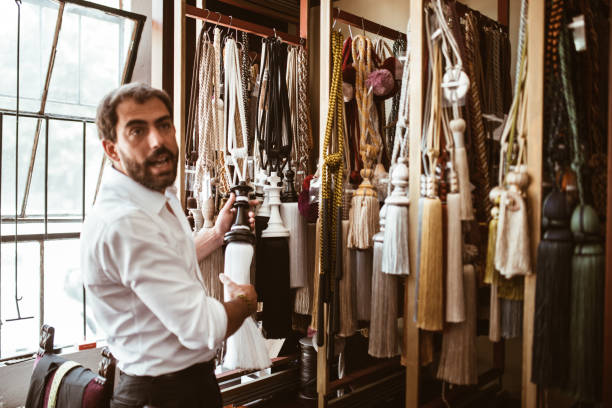 istock adult owner in a textile industry 871153186