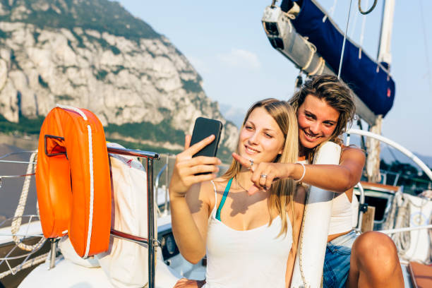 istock Happy friends taking a selfie 871153380
