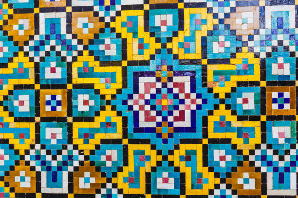 istock Oriental ornamnets in garden in Iran. 871156640