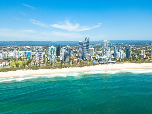 istock Broadbeach aerial image on the Gold Coast 871168392