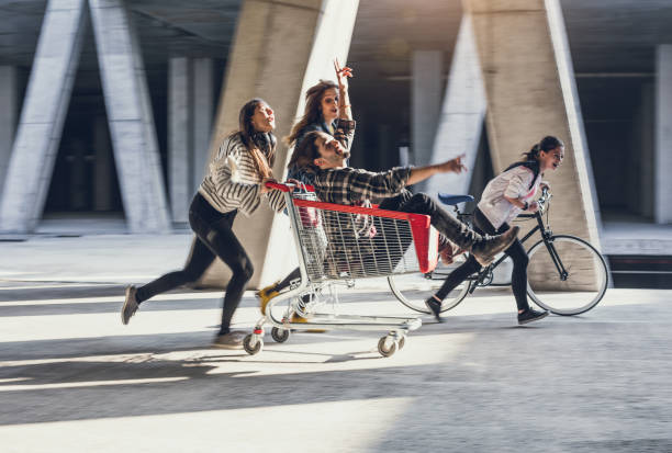 istock Group of Teenagers Hanging Out 871175762