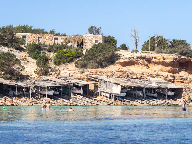 the boat houses - saana imagens e fotografias de stock