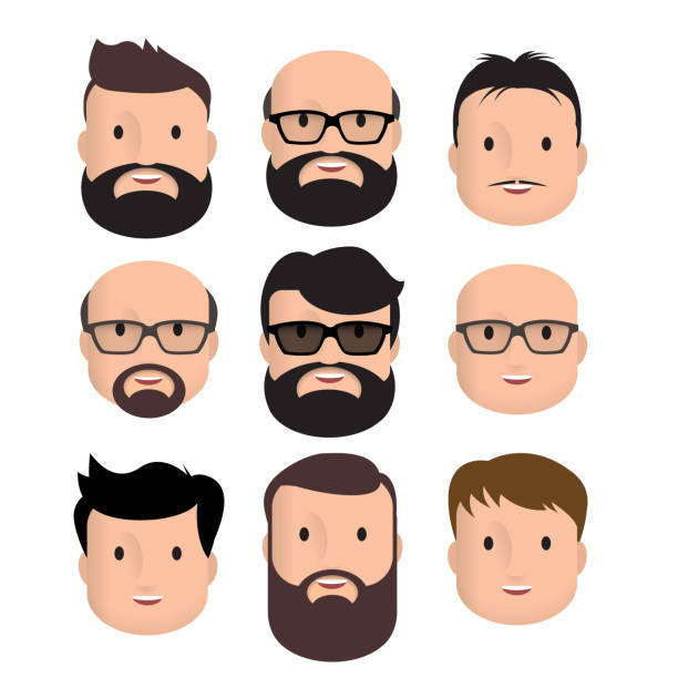 25,629 Bald Man With Beard Stock Photos, Pictures & Royalty-Free Images -  iStock | Bald man with beard icon