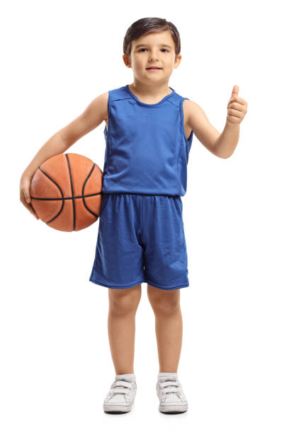 istock Little basketball player making a thumb up gesture 871208598