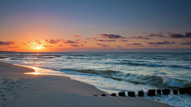 istock Sunset on the Baltic Sea, Poland 871212198