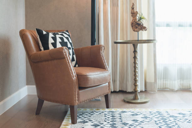 istock classic chair style with lamp 871212224