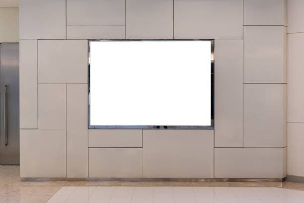 istock blank billboard for advertising poster 871212266