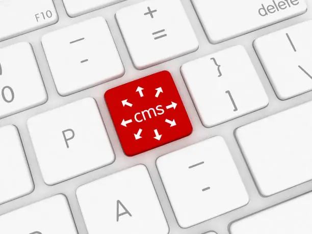 CMS content management system computer keyboard