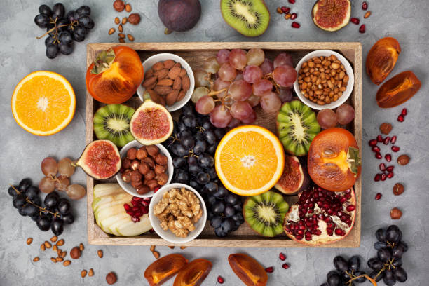 istock fresh fruits and nuts 871239854