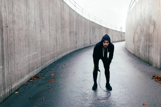 istock Japanese man with jumping rope 871251850