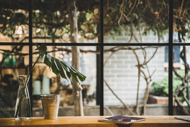 istock Interior decoration design and winter garden 871255454