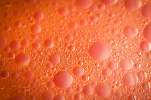 istock vintage red water bubble on glass, natural backgrounds 871259728