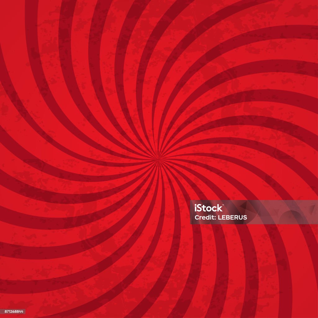 Retro Myred Red Retro Background Stock Illustration - Download Image Now - Abstract ...