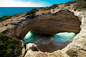 cave of benagil, algarve coastline, portugal