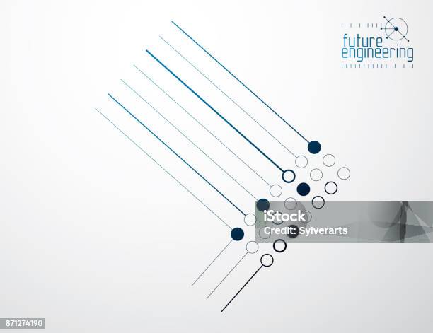 Gambar Rancangan Visual Rencana Teknis Rancangan Teknik Abstrak Desain Grafis Dan Web Vektor ...