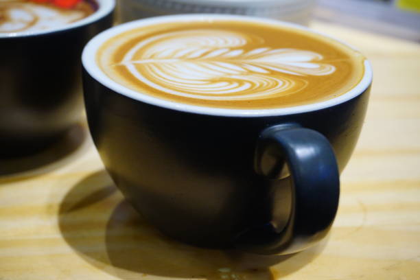 istock Barista Pouring Latte Froth Art 871274284