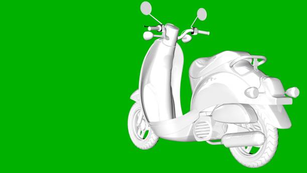 istock isolated white 3d rendering of a motor on a green background 871291958