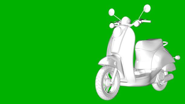 istock isolated white 3d rendering of a motor on a green background 871292488