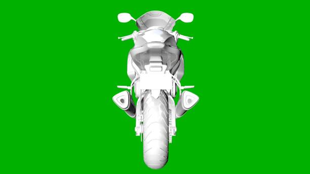istock isolated white 3d rendering of a motor on a green background 871293108